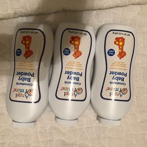 Three baby powder’s